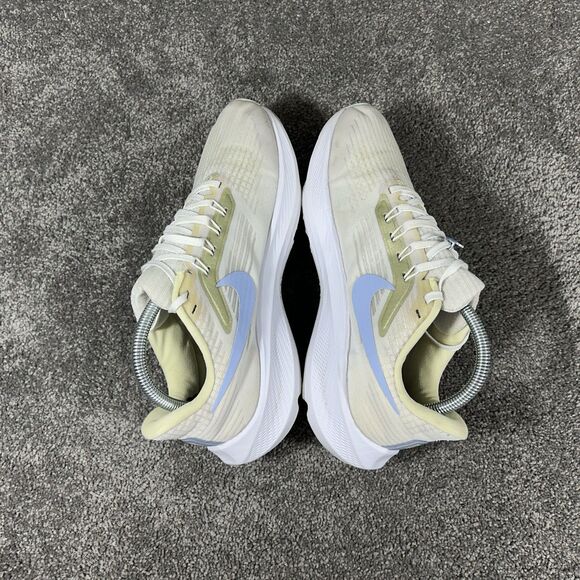 Nike Air Zoom Pegasus 39 FD0796-100 Women's Size 8.5 Sail Citron Running Shoes - Picture 8 of 12